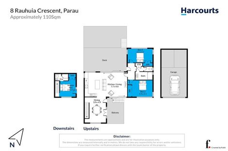 Photo of property in 8 Rauhuia Crescent, Parau, Auckland, 0604