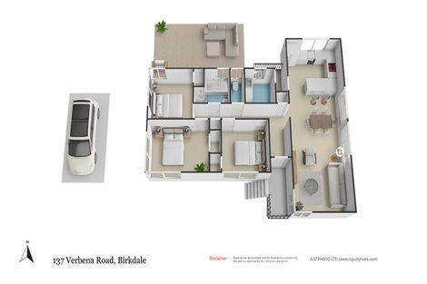 Photo of property in 137 Verbena Road, Birkdale, Auckland, 0626