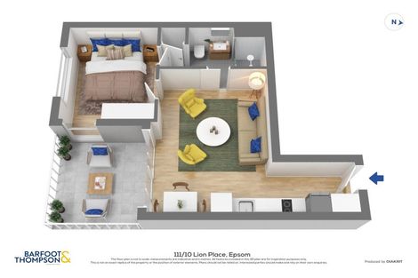 Photo of property in 111/10 Lion Place, Epsom, Auckland, 1023