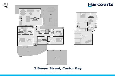 Photo of property in 3 Bevyn Street, Castor Bay, Auckland, 0620