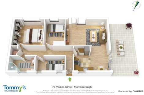 Photo of property in 73 Venice Street, Martinborough, 5711