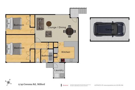 Photo of property in 2/49 Corunna Road, Milford, Auckland, 0620