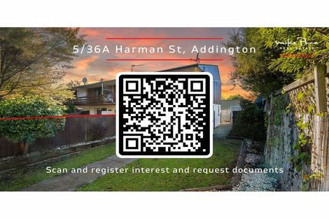 Photo of property in 5/36a Harman Street, Addington, Christchurch, 8024