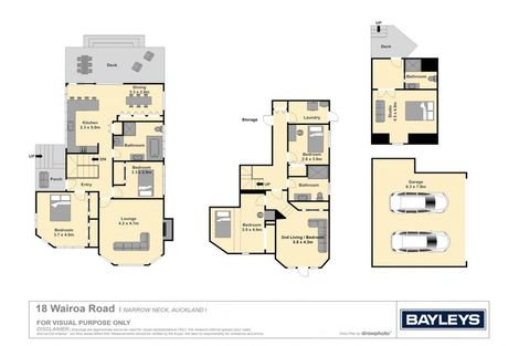 Photo of property in 18 Wairoa Road, Narrow Neck, Auckland, 0624