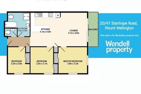 Photo of property in 2d/47 Stanhope Road, Mount Wellington, Auckland, 1051
