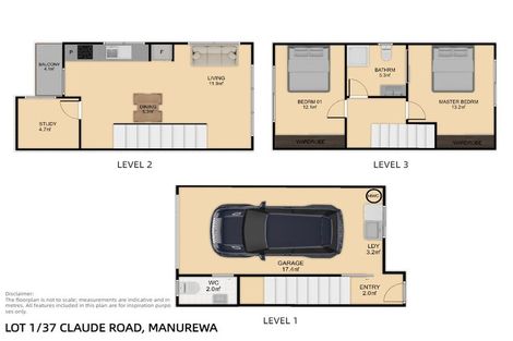 Photo of property in 1/37 Claude Road, Hillpark, Auckland, 2102