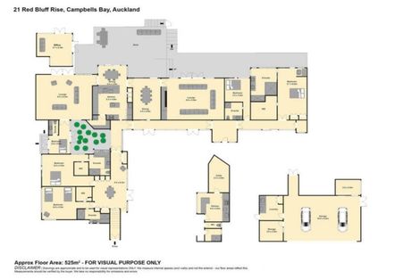 Photo of property in 21 Red Bluff Rise, Campbells Bay, Auckland, 0630