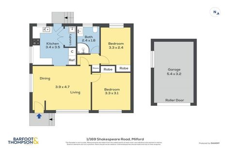 Photo of property in 1/169 Shakespeare Road, Milford, Auckland, 0620