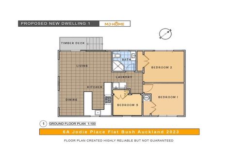 Photo of property in 6 Jodie Place, Flat Bush, Auckland, 2023