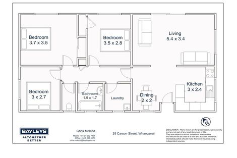 Photo of property in 35 Carson Street, Castlecliff, Whanganui, 4501