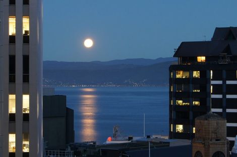 Photo of property in Terrace Heights Apartments, 2/163p The Terrace, Wellington Central, Wellington, 6011