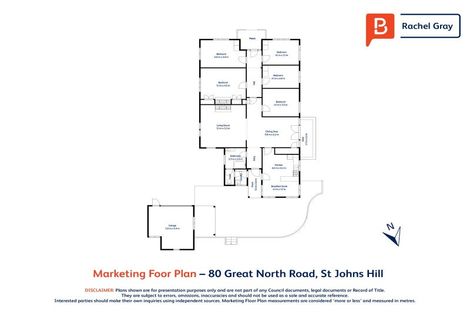 Photo of property in 80 Great North Road, Saint Johns Hill, Whanganui, 4500