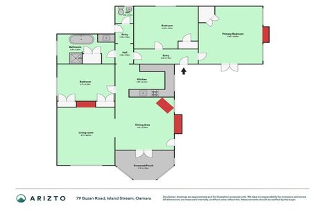 Photo of property in 79 Buzan Road, Island Stream, Oamaru, 9492