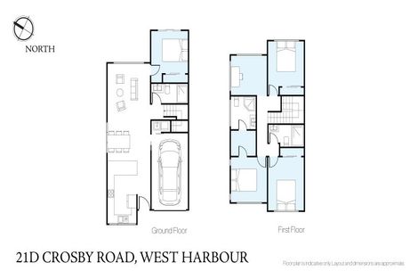 Photo of property in 21d Crosby Road, West Harbour, Auckland, 0618