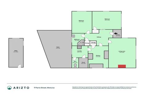 Photo of property in 9 Parris Street, Moturoa, New Plymouth, 4310