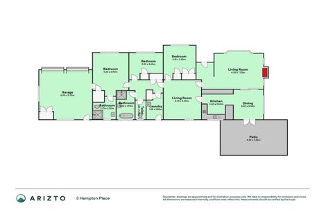 Photo of property in 3 Hampton Place, Springvale, Whanganui, 4501