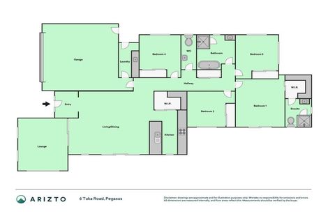 Photo of property in 6 Tuka Road, Pegasus, 7612