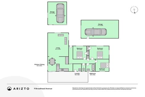 Photo of property in 9 Broadhead Avenue, Tawhero, Whanganui, 4501