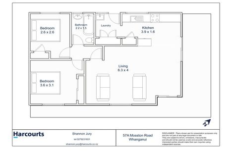 Photo of property in 57a Mosston Road, Castlecliff, Whanganui, 4501