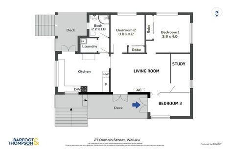 Photo of property in 27 Domain Street, Waiuku, 2123