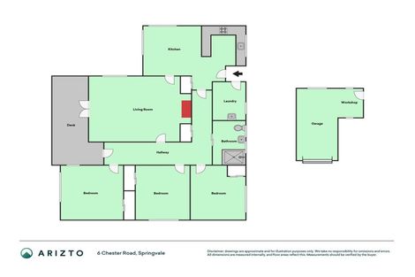 Photo of property in 6 Chester Road, Springvale, Whanganui, 4501