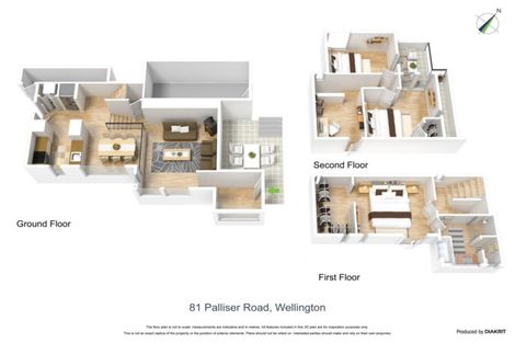 Photo of property in 81 Palliser Road, Roseneath, Wellington, 6011