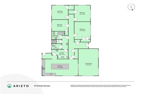 Photo of property in 8 Feltham Street, Hunterville, 4730