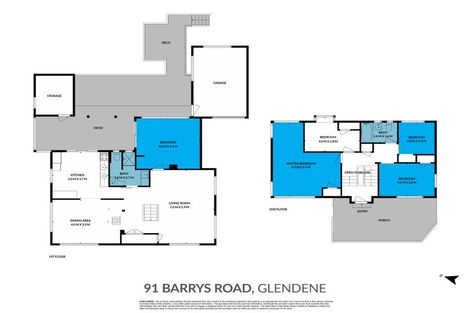 Photo of property in 91 Barrys Road, Glendene, Auckland, 0602