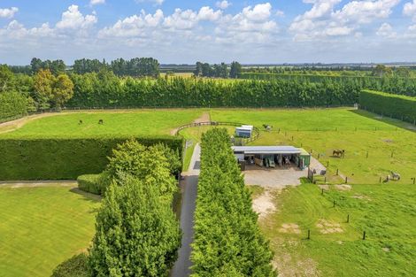 Photo of property in 1217 Hoskyns Road, Kirwee, Christchurch, 7671