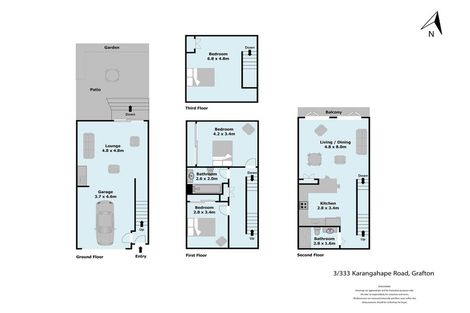 Photo of property in 3/333 Karangahape Road, Auckland Central, Auckland, 1010