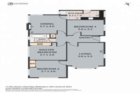 Photo of property in 17 Oku Street, Island Bay, Wellington, 6023