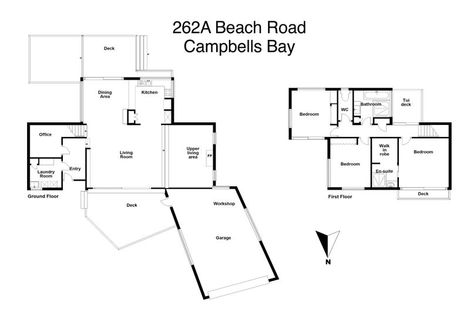 Photo of property in 262a Beach Road, Campbells Bay, Auckland, 0630