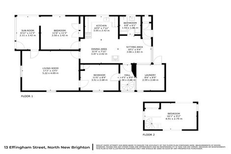 Photo of property in 13 Effingham Street, North New Brighton, Christchurch, 8083