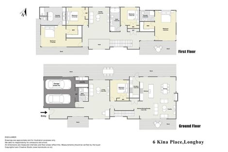 Photo of property in 6 Kina Place, Long Bay, Auckland, 0630