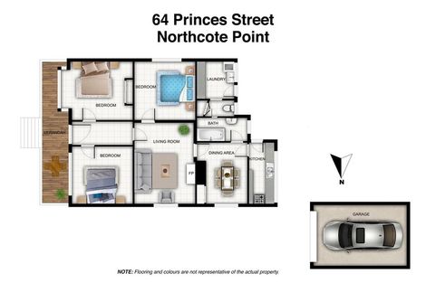 Photo of property in 64 Princes Street, Northcote Point, Auckland, 0627