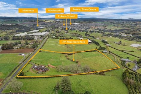 Photo of property in 314 Razorback Road, Pokeno, 2472