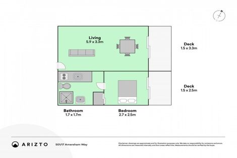 Photo of property in Proximity Apartments, 501/17 Osterley Way, Manukau, Auckland, 2104