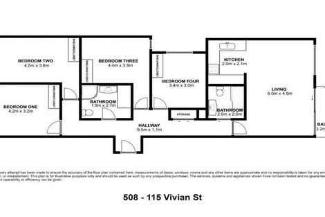 Photo of property in City Lodge, 508/115 Vivian Street, Te Aro, Wellington, 6011