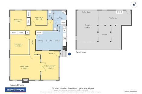 Photo of property in 101 Hutchinson Avenue, New Lynn, Auckland, 0600