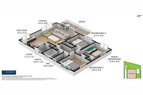 Photo of property in 2/10 Orsman Crescent, Toi Toi, Nelson, 7010