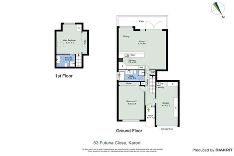 Photo of property in 63 Futuna Close, Karori, Wellington, 6012