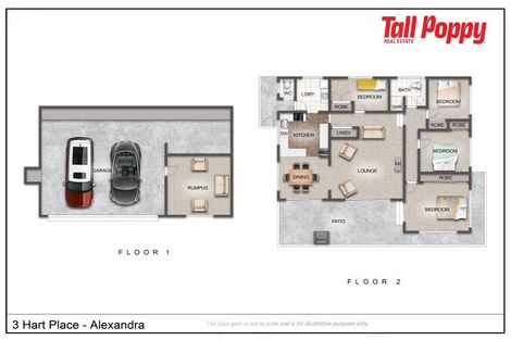 Photo of property in 3 Hart Place, Bridge Hill, Alexandra, 9320