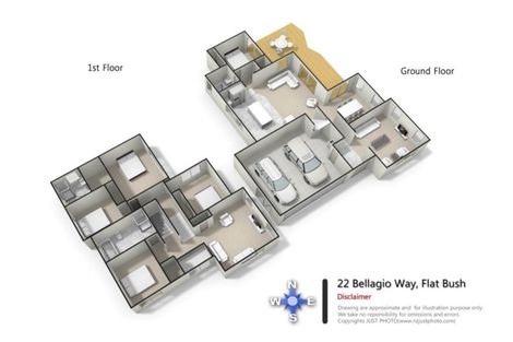 Photo of property in 22 Bellagio Way, Flat Bush, Auckland, 2019