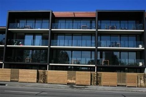 Photo of property in Leicester Executive Apartments, 402/282 Madras Street, Christchurch Central, Christchurch, 8011