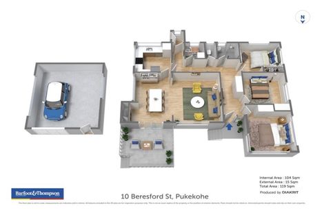 Photo of property in 10 Beresford Street, Pukekohe, 2120