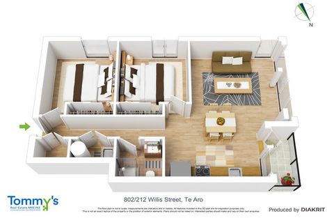 Photo of property in 802/212 Willis Street, Te Aro, Wellington, 6011