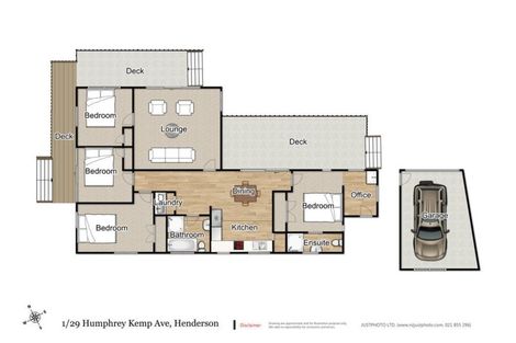 Photo of property in 1/29 Humphrey Kemp Avenue, Henderson, Auckland, 0612