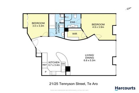 Photo of property in Tennyson Apartments, 31/25 Tennyson Street, Te Aro, Wellington, 6011