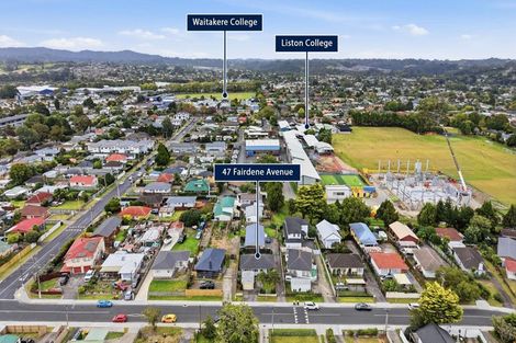 Photo of property in 47 Fairdene Avenue, Henderson, Auckland, 0610