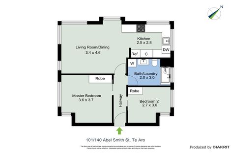 Photo of property in Iona Towers, 101/140 Abel Smith Street, Te Aro, Wellington, 6011